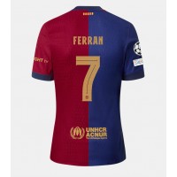 Maglia Calcio Barcelona Ferran Torres #7 Prima Divisa 2024-25 Manica Corta